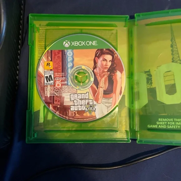 Xbox Console with Red Controller and Game Bundle - Picture 3 of 5